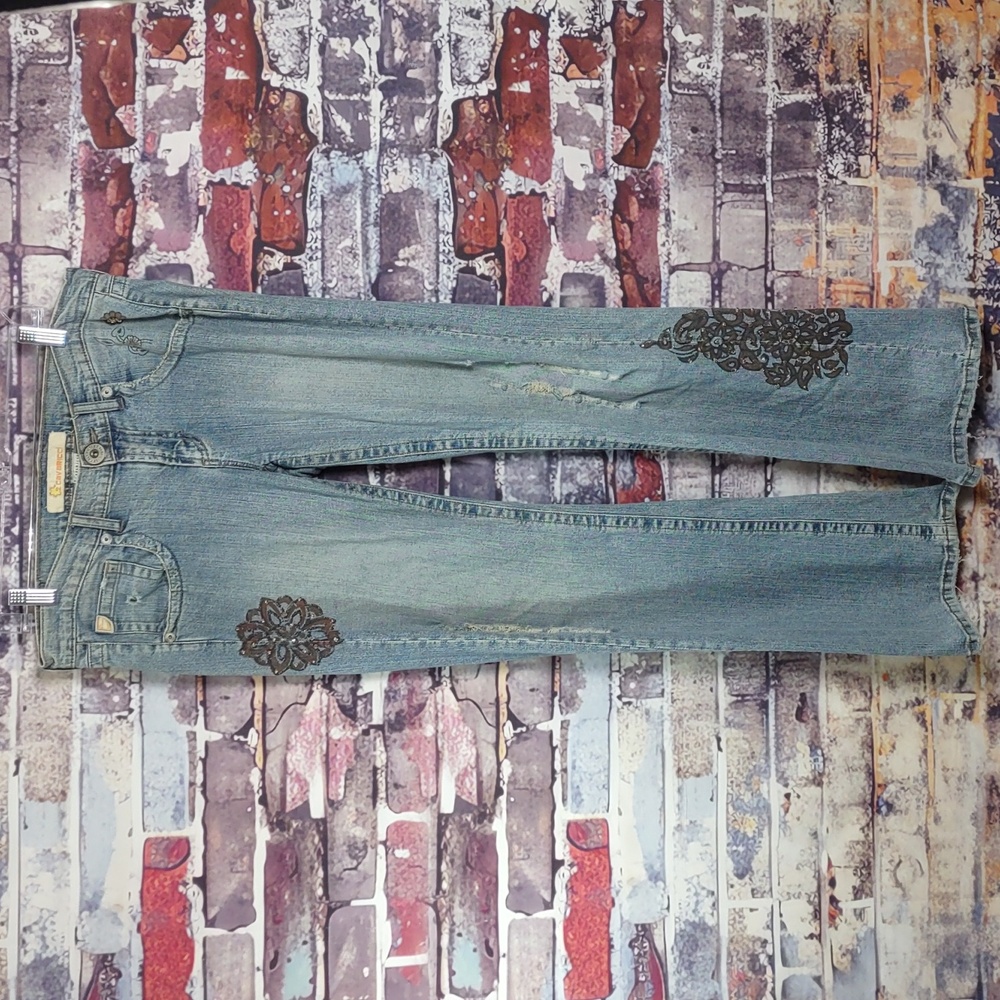 Vintage Z Cavaricci Embellished Jeans